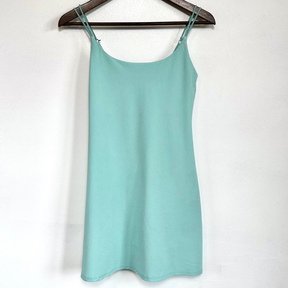 Abercrombie & Fitch Traveler Mini Dress Skort Light Blue Women's Size XS